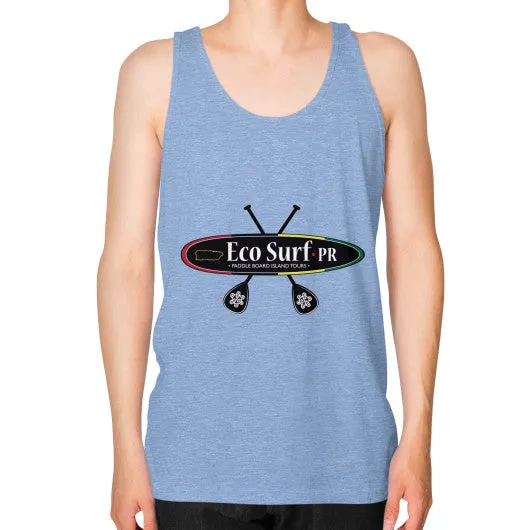 Unisex Fine Jersey Tank (on man)