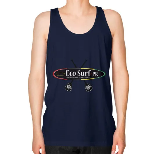Unisex Fine Jersey Tank (on man)