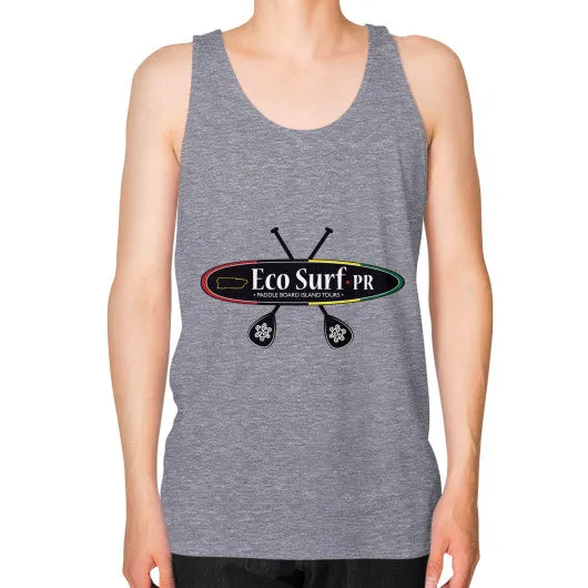 Unisex Fine Jersey Tank (on man)