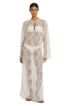 Velana Lace Maxi Kaftan