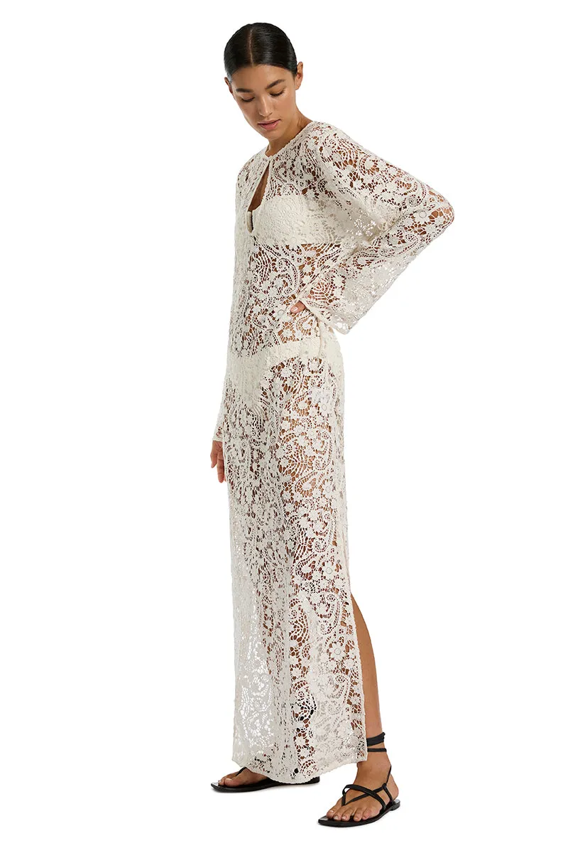 Velana Lace Maxi Kaftan
