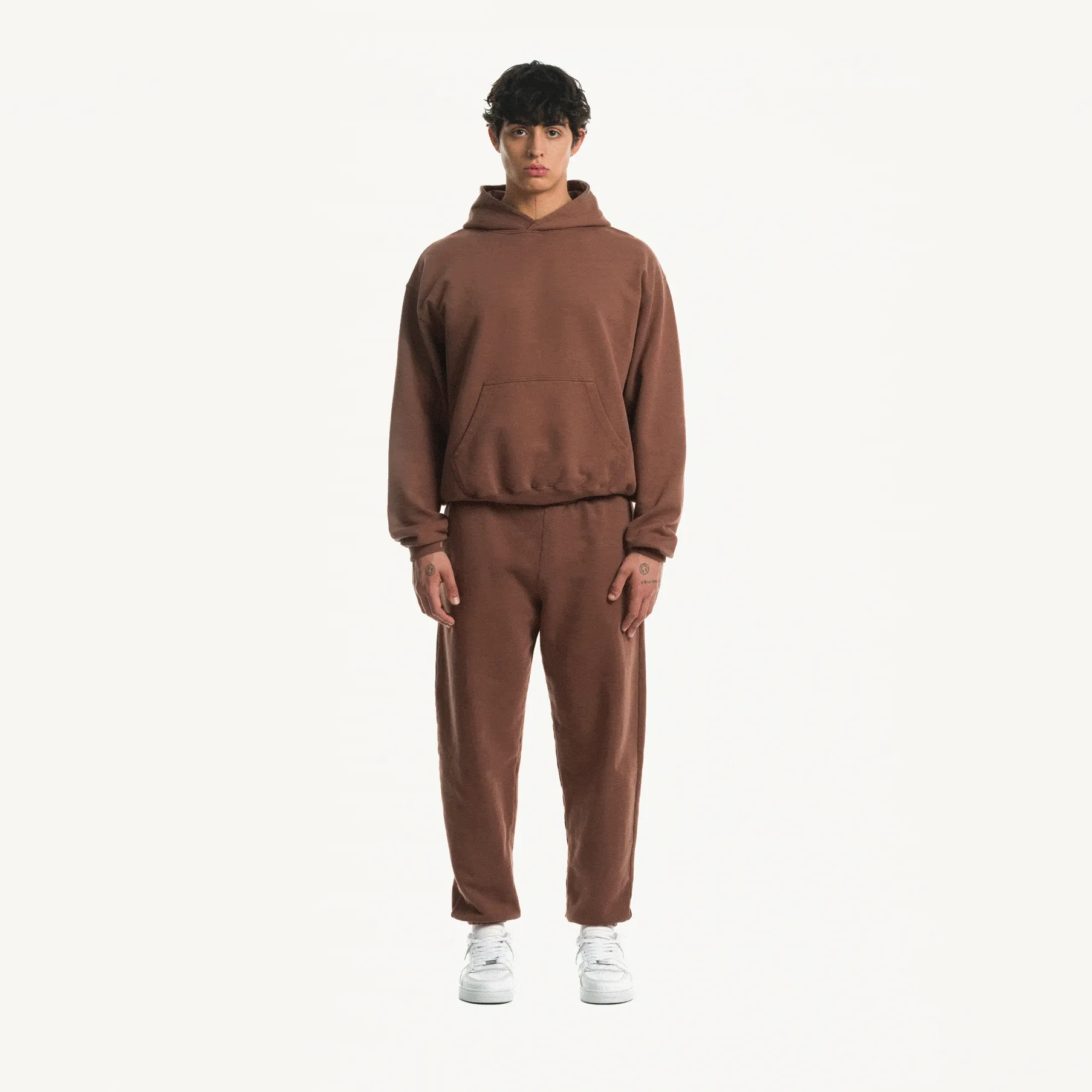 Vintage Brown Relaxed Sweatpants.