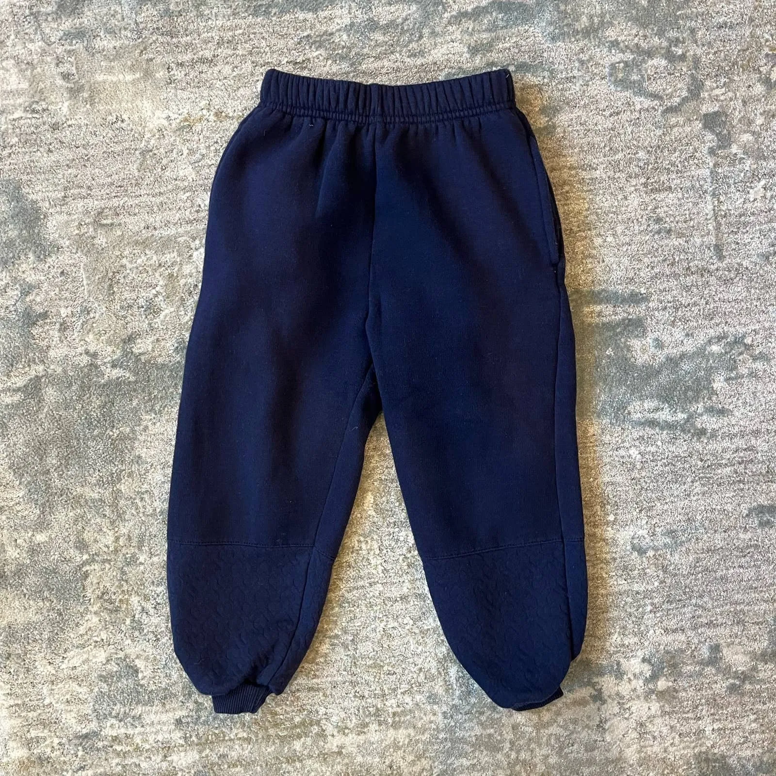 Vintage Jordache Navy Flower Sweatsuit Outfit 4/5