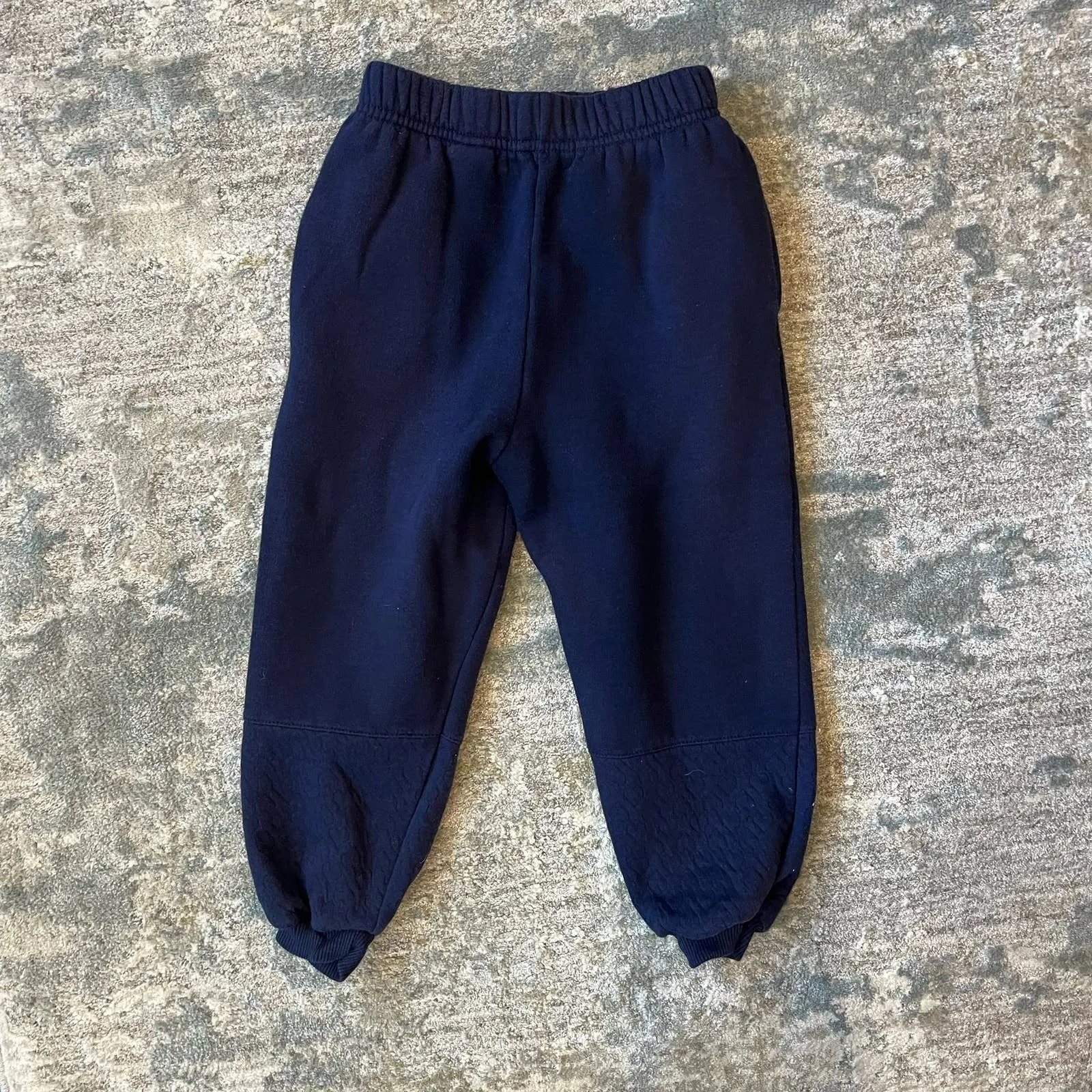 Vintage Jordache Navy Flower Sweatsuit Outfit 4/5