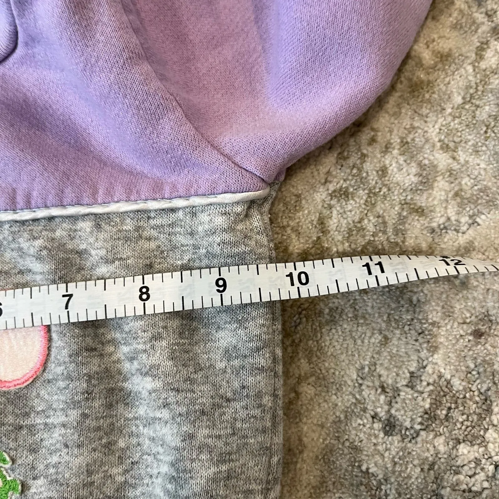Vintage Kids World Purple Gray Koala Sweatsuit 12 Months