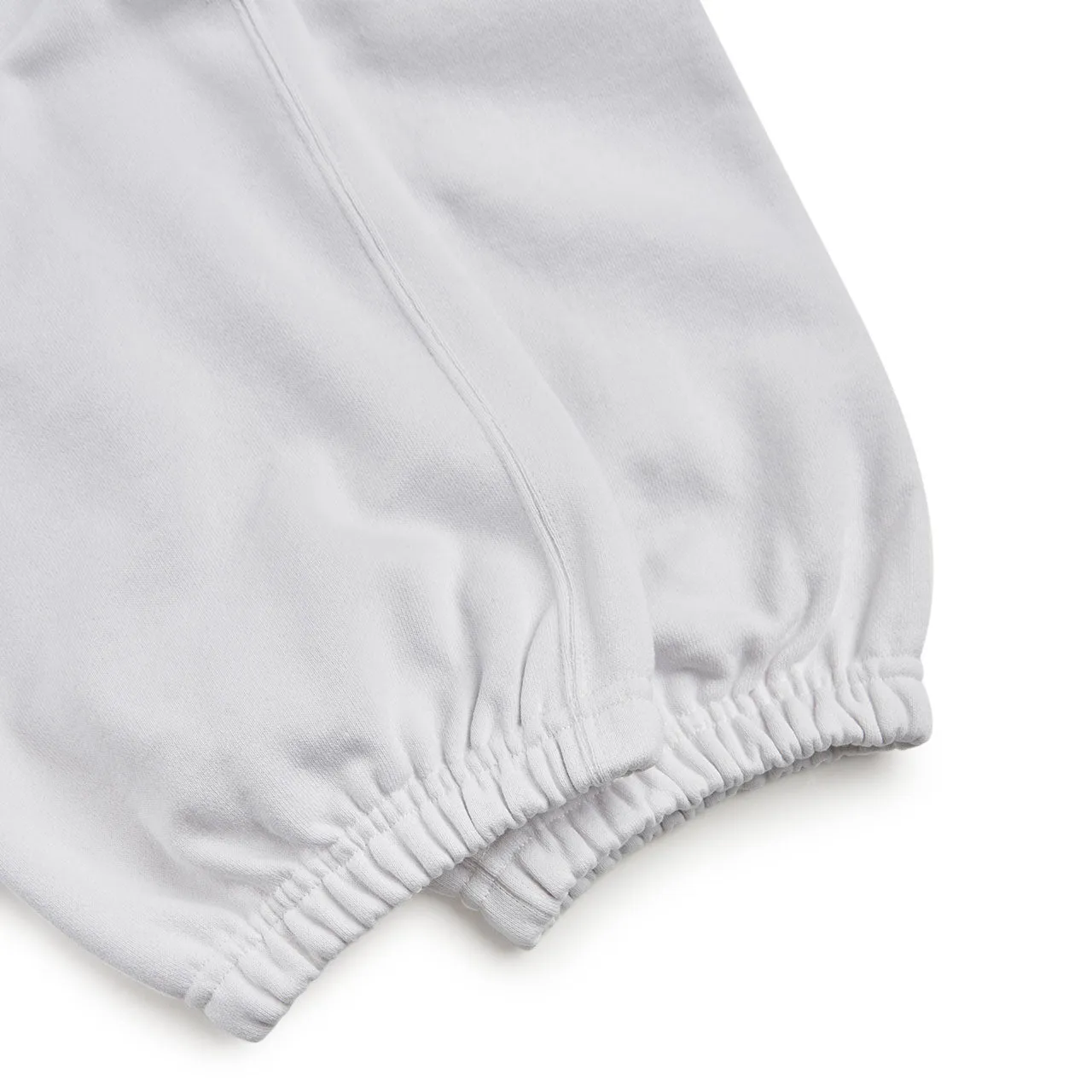 wacko maria black eye patch sweatpants (white)