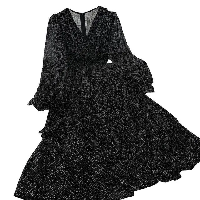 Warm Conversation Midi Dress
