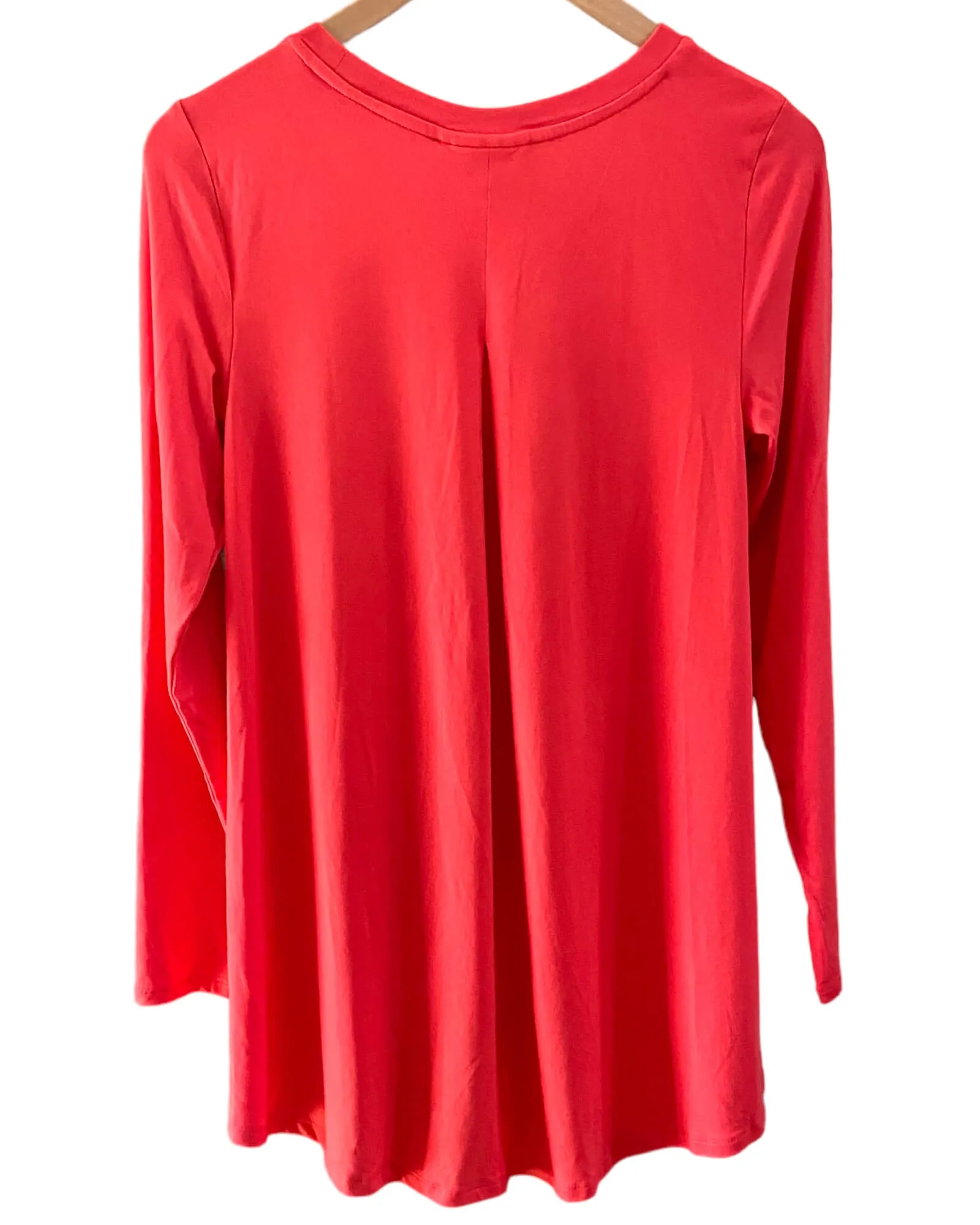 Warm Spring Red Hibiscus Swing Top