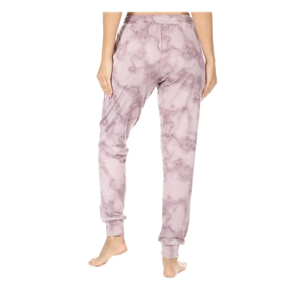 Women's Jogger Pants Fleece Lined High Waisted Tie Dye Drawstring Sweatpants