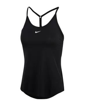 Womens Nike One Dri-FIT Elastika standard fit tank | Black/White