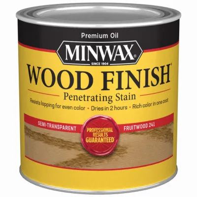 Wood Finish Semi-Transparent HALF PINT - FRUITWOOD